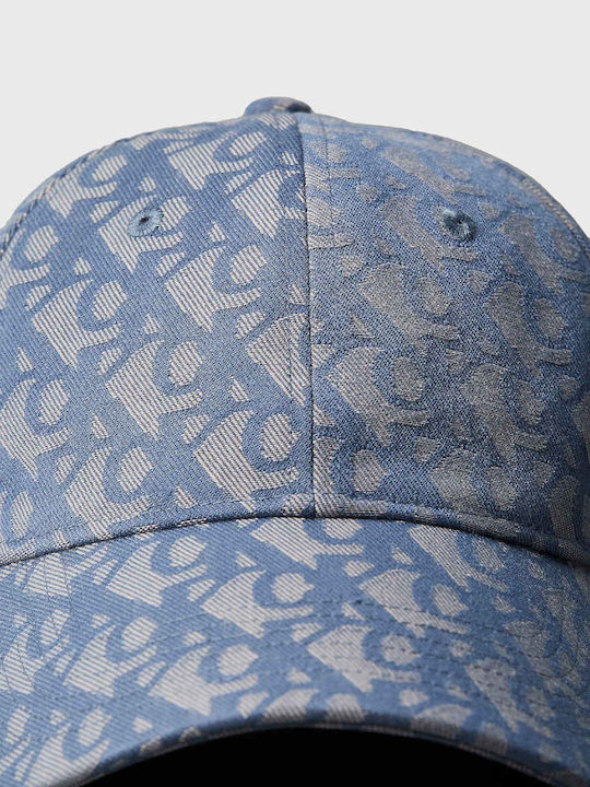Calvin Klein Logo Jacquard Cap Blue Καπέλα Female Blue Lv04k5058g-zyx Calvin Klein Logo Jacquard Cap Blue Καπέλα Female Blue Lv04k5058g-zyx
