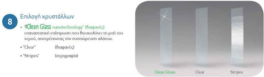 Fixed Side 70 cm for Shower Door Chrome Profile 6 mm Clear Glass Height 185 cm Devon Primus Plus Side Panel Spbi70t-100