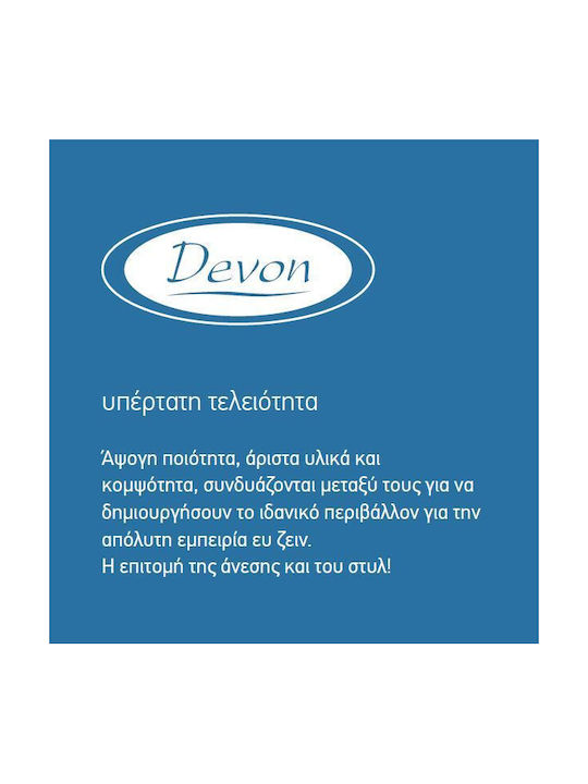 Panou Lateral Fix 80 Cm Pentru Ușă Duș Profil Cromat Sticlă Transparentă 6 Mm Înălțime 185 Cm Devon Primus Plus Side Panel Spbi80t-100