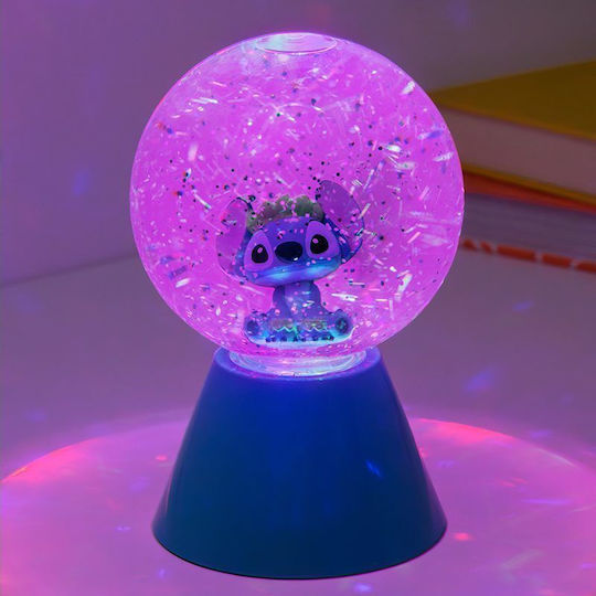 Paladone Lumini LED Rotativ Lampă de birou pentru copii Stitch Albastru
