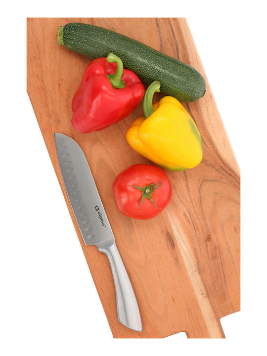 Alpina Appliances Cuțit Santoku din Oțel Inoxidabil 31.5cm