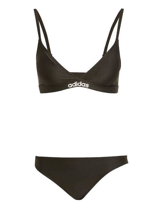 Essentials Set Bikini Τριγωνάκι με Αφαιρούμενη Ενίσχυση Black