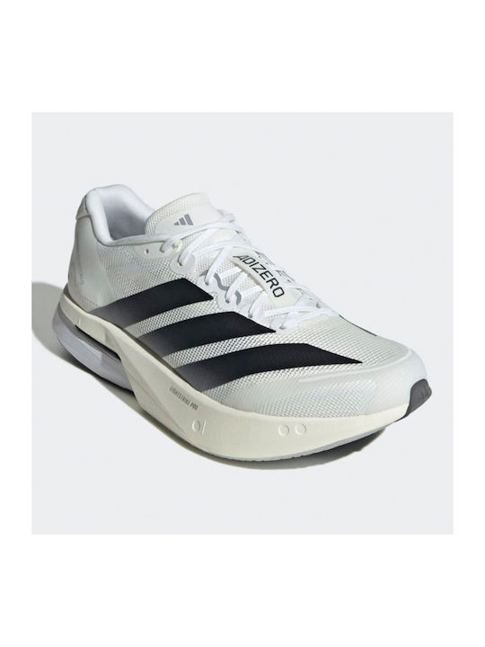 Adizero Boston 13 Ανδρικά Αθλητικά Παπούτσια Running Λευκό Χρώμα