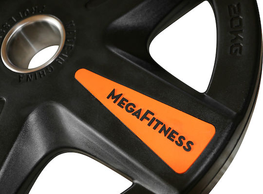MegaFitness Δίσκος Ολυμπιακού Τύπου 1 x 20kg Φ50mm με Λαβές