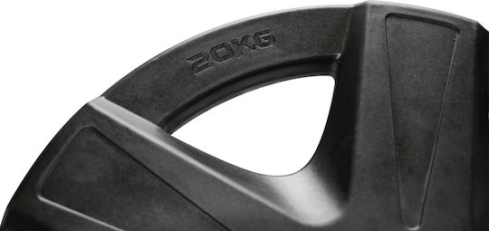 MegaFitness Δίσκος Ολυμπιακού Τύπου 1 x 20kg Φ50mm με Λαβές