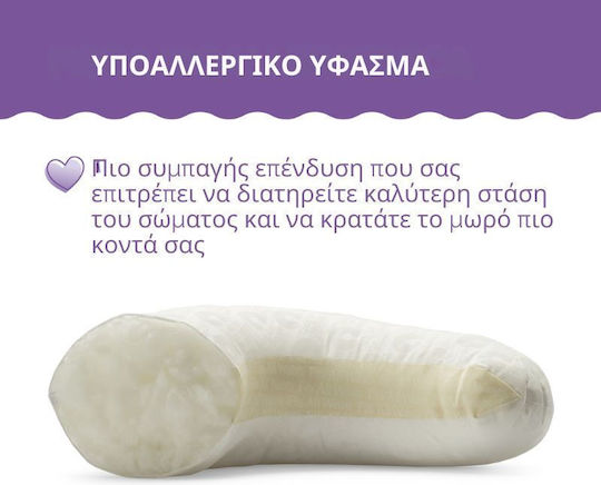 Chicco Pregnancy & Breastfeeding Pillow White 57.1cm