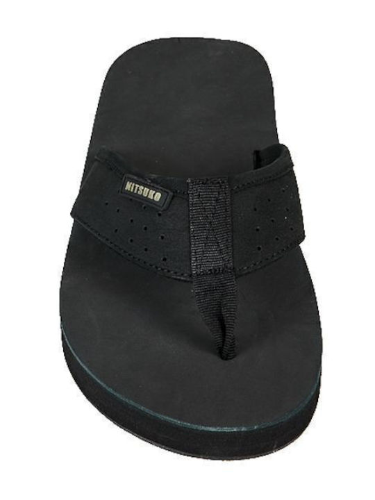 Slapi Bărbați Flip Flops Negri