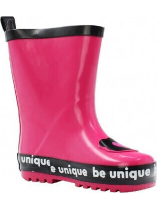 Cizme de cauciuc pentru copii Fuchsia