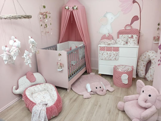 Baby Star Σετ Κούνιας Γκρι 3τμχ
