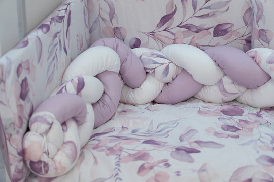 Nona Bebe Baby Crib Bedding Set 3pcs Lila