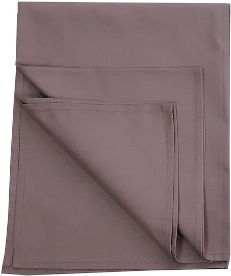 Beboulino Braunes Baby Bettlaken 60x100cm