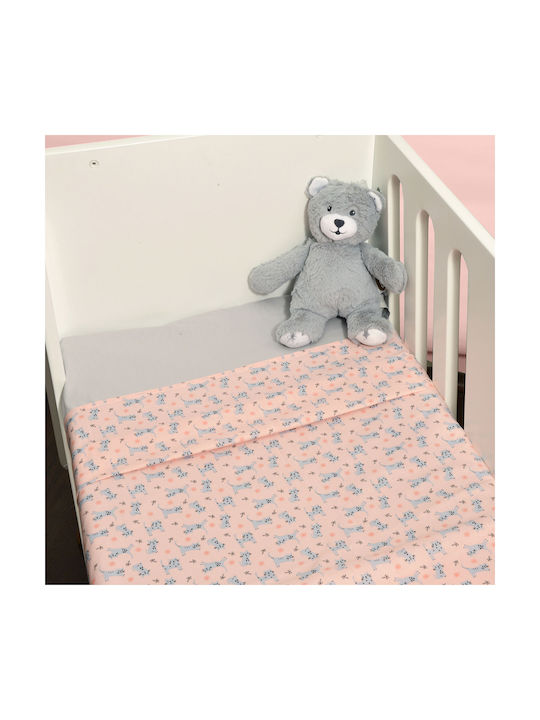 Baby Oliver Seturi de cearșafuri pentru bebeluși Pentru Cradle Bumbac Multicolore 80x100buc 2buc