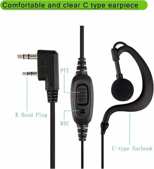 Retevis EEK004 Ακουστικό Walkie Talkie