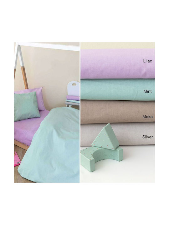 Palamaiki Etoile Baby Sheet Cradle Cotton Mint Green 80x110cm