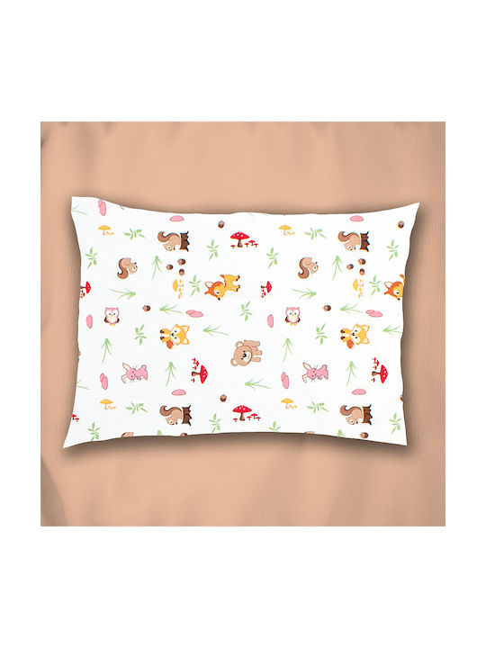 Dimcol Bebe Baby Sheets Set Crib Cotton Multicolored 120x160cm 3pcs