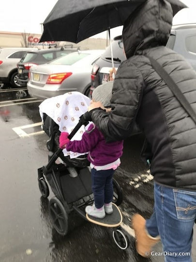 Cybex Buggy Board Καροτσιού Μαύρο Priam