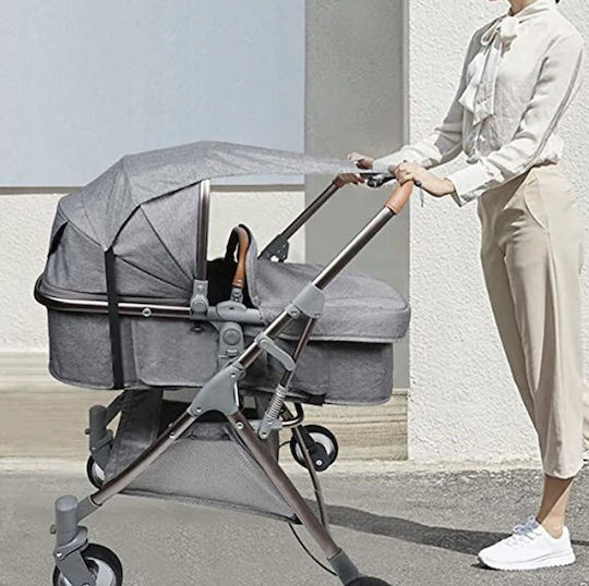 Malatec Waterproof Stroller Gray