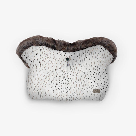 Kikka Boo Handmuffs Stroller White Handmuff