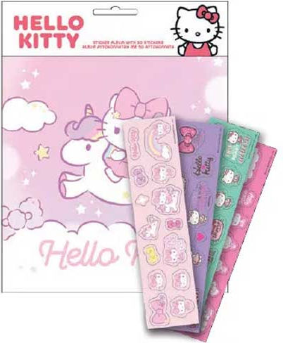 Gim Sticker Album A4 Αυτοκολλητα Hello Kitty 776-78791