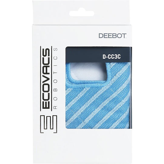 Mopping Cloth 3 Pieces for Robot Vacuum Cleaner Ecovacs