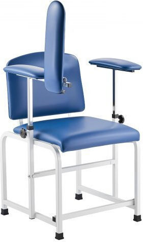 Vevor Phlebotomy Chair Blood Draw Chair Adjustable Armrests Flip Arm