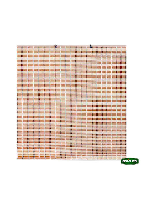 Grasher Shade Blind Bamboo in Brown Color L150xH180cm