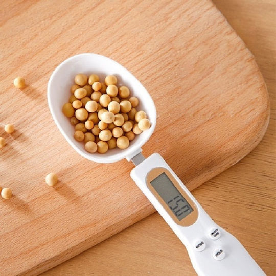 ACP Ψηφιακή Ζυγαριά Κουζίνας Κουτάλι έως 0.5kg Λευκή