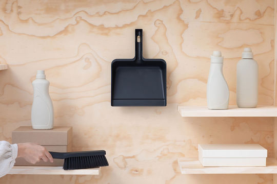 Brabantia 1009459 Dustpan And Brush Sinkside Dark Grey