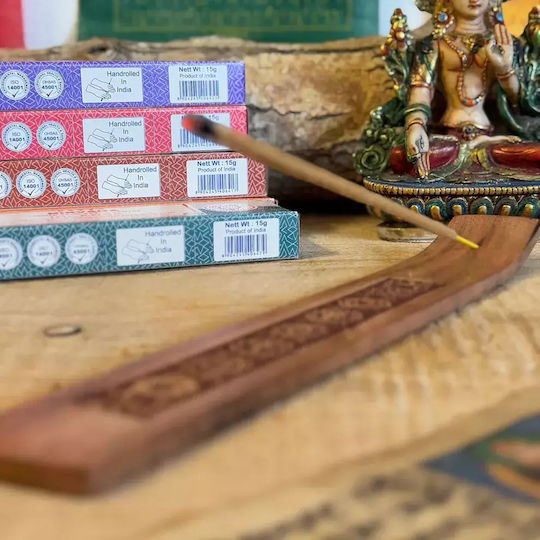 Earth Satya Indian Tradition Тамян Пръчици Салвия и Сандалово Дърво