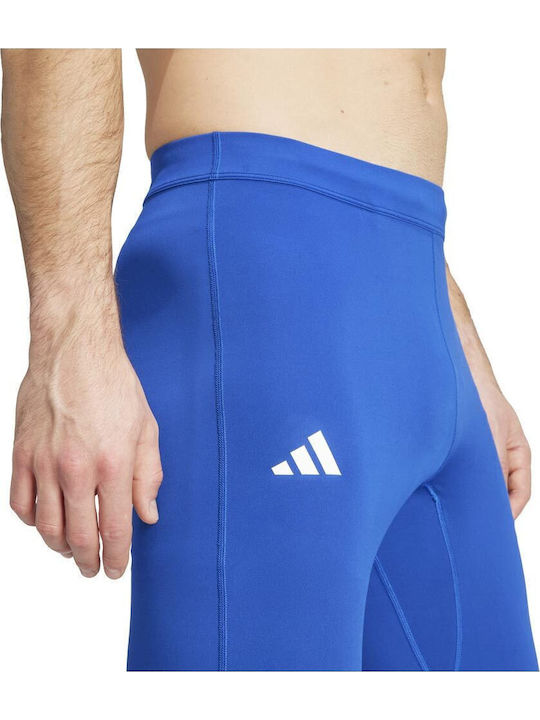 adidas Adizero Ανδρικό Αθλητικό Κολάν Μακρύ Μπλε