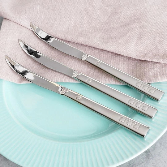 Nava Harmony Knife Set Made of Stainless Steel 3 Pieces