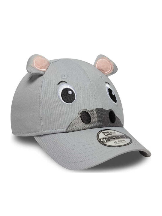 New Era Kids' Hat Jockey Fabric New Era Gray