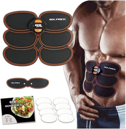 Gymform Six Pack EMS Φορητή Συσκευή Παθητικής Γυμναστικής Κοιλιακών και Σώματος