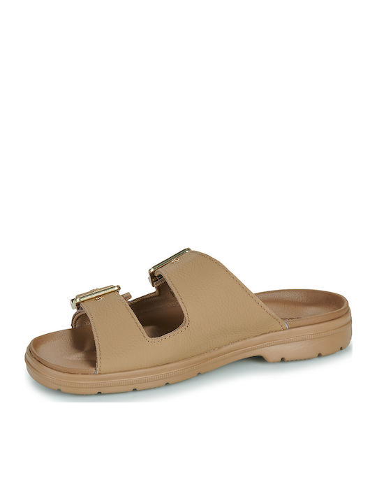 Women's Flat Sandals Flatforms in Brown Color