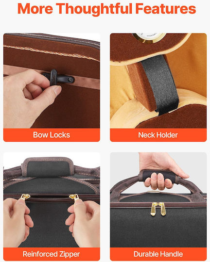 Vevor Case Violin Padded 4/4 Black
