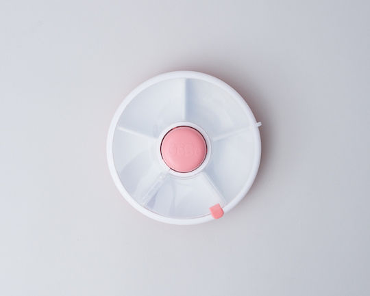GoBe Kinderteller Snack Spinner aus Plastik Rosa