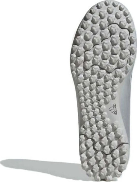 F50 Messi Club Kids Turf Soccer Shoes Cloud White / Lucid Red / Silver Metallic