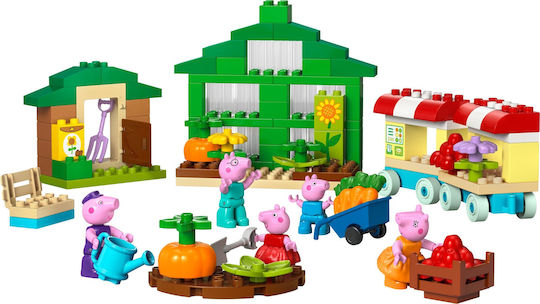 LEGO Duplo Grădina și Seră Bunicului Pig Pentru 2+ Ani 102 Bucăți