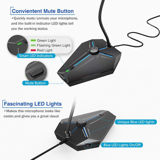 Cmteck G006Plus Μικρόφωνο USB Επιτραπέζιο