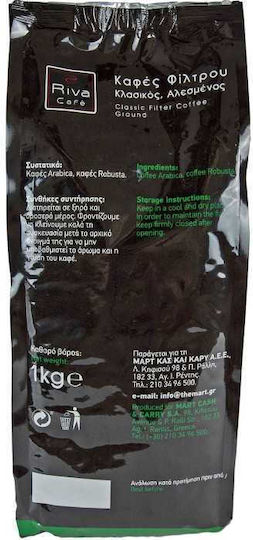 Riva Café Cafea Filtru Măcinat 1kg