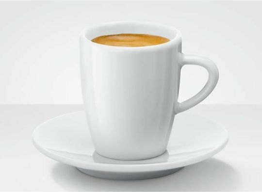 Jura Tasse Kaffee aus Porzellan Braun 85ml