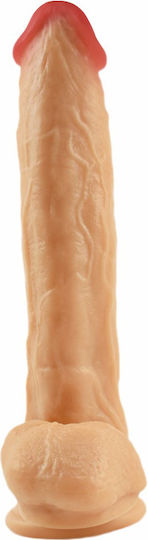Kinksters Dildo Realistic Cu Scrotum Flesh 29cm