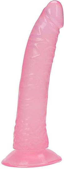 Kinksters Реалистично Дилдо Със Смукателна Чашка Розово 21cm