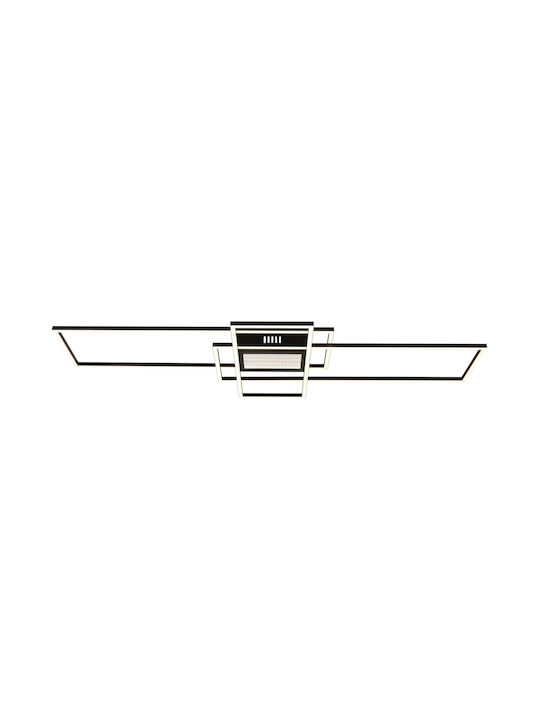Globo Lighting Πλαφονιέρα Οροφής Μαύρη