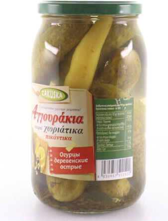 Eingelegte Gurken Χωριάτικα 800g