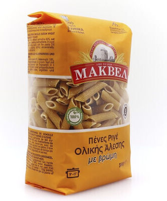 Μακβελ Πένες με Βρώμη Ολικής Άλεσης 500gr