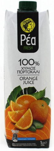 Ρέα Χυμός Πορτοκάλι 1000ml
