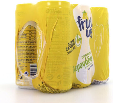 Frut Up Λεμονάδα με Ανθρακικό σε Κουτί 330ml
