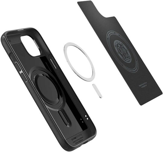 Spigen Mag Armor Umschlag Rückseite Silikon Schwarz (iPhone 16)