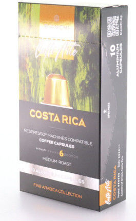 Bianchi Coffee Capsule Espresso Costa Rica Compatibile cu Mașina Nespresso 10capace